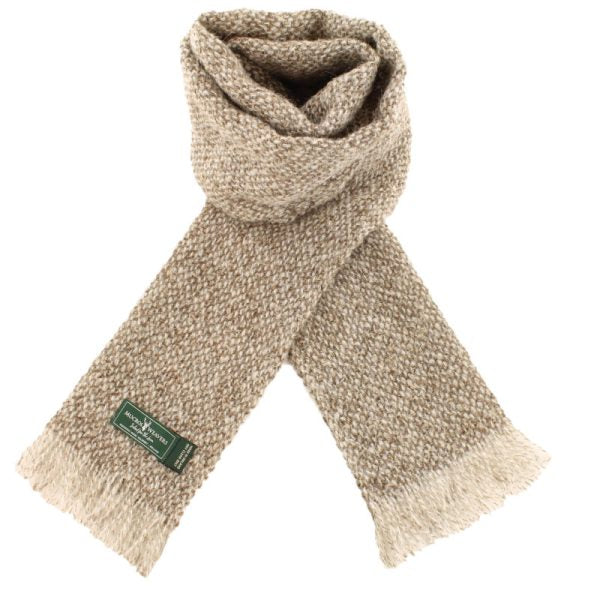 Mucros Weavers Alpaca Bouclé Scarf – Luxury Irish Wool