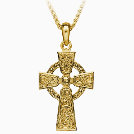 Celtic Warrior® Cross in 14k Gold Vermeil