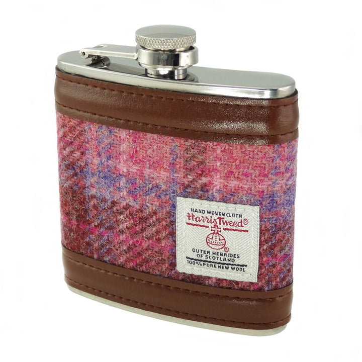 Hip Flasks with Harris Tweed®