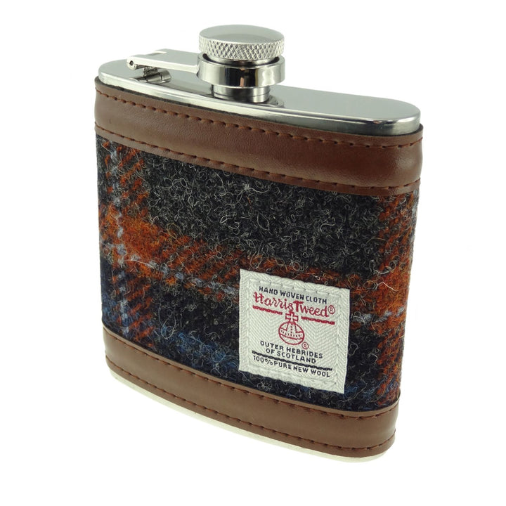 Hip Flasks with Harris Tweed®