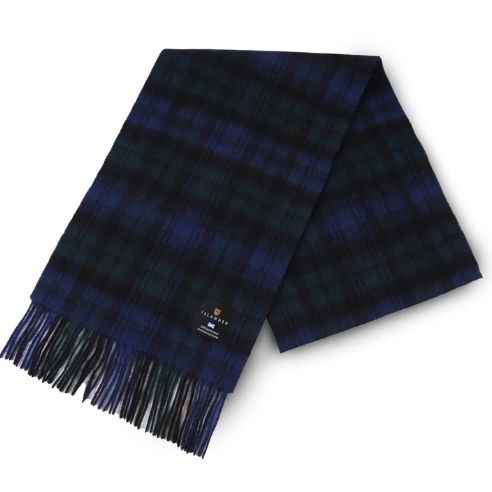 Tartan 100% Lambswool Large Scarf