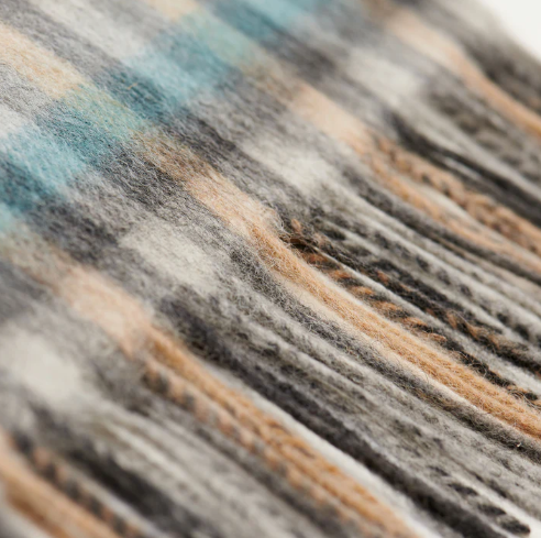 Tartan 100% Lambswool Large Scarf