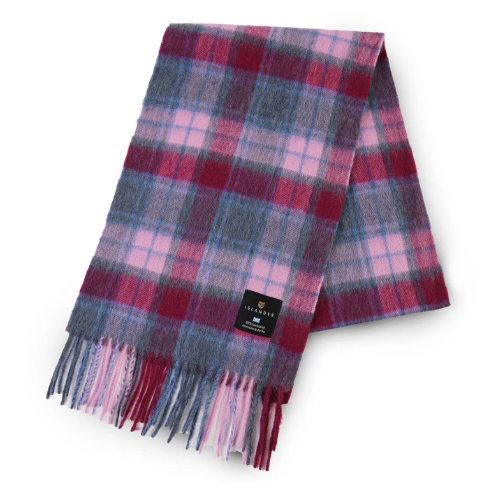Tartan 100% Lambswool Large Scarf