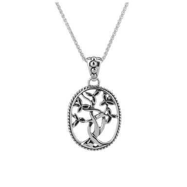 S/sil Tree of Life Small Pendant