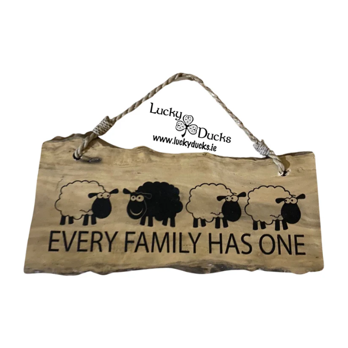 Every Family Has One Wooden Sign – Funny Rustic Home Decor Gift