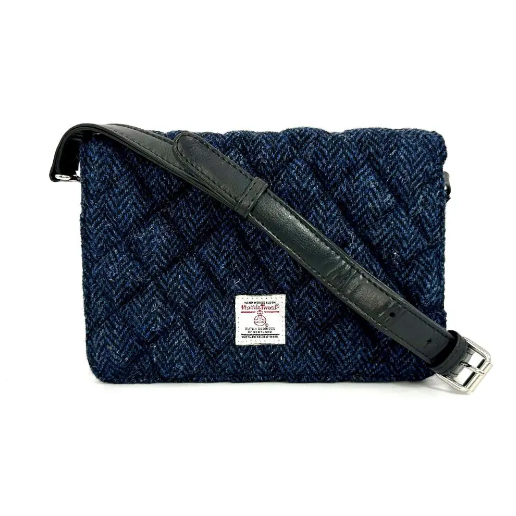 Harris Tweed® Quilted Shoulder Bag – Timeless Scottish Wool Handbag