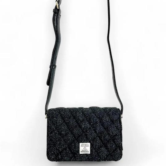 Harris Tweed® Quilted Shoulder Bag – Timeless Scottish Wool Handbag