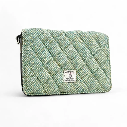 Harris Tweed® Quilted Shoulder Bag – Timeless Scottish Wool Handbag