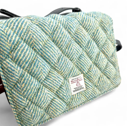 Harris Tweed® Quilted Shoulder Bag – Timeless Scottish Wool Handbag