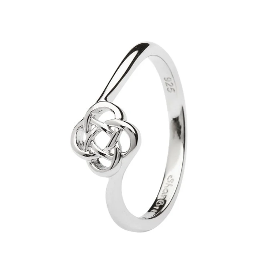 Shanore Sterling Silver Four Knot Celtic Ring