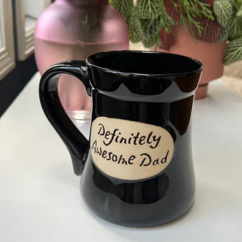 Definitely Awesome Dad Stoneware Mug - 20 oz