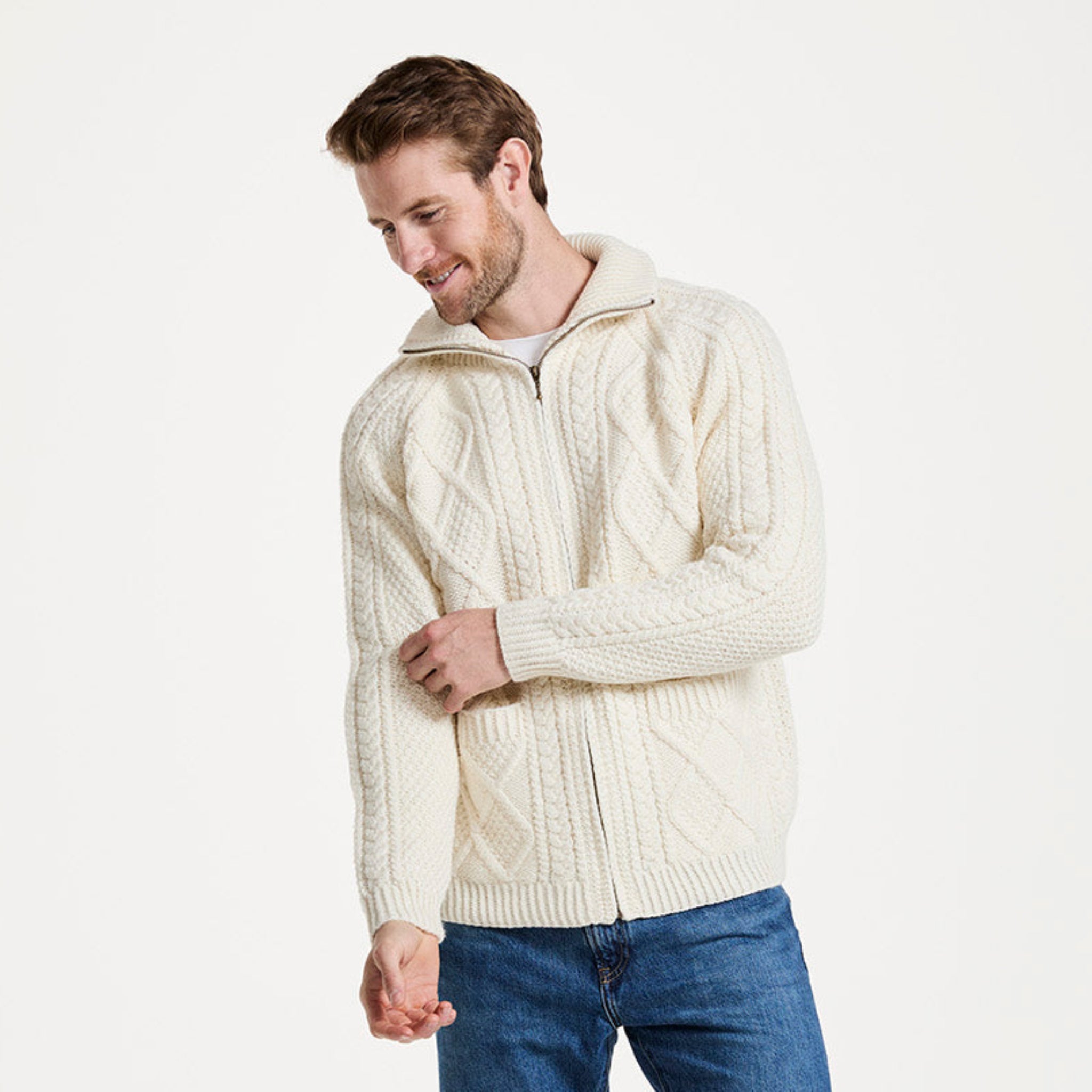 Men's Adult Full Zipper Cardigan Jacket – The Celtic Ranch