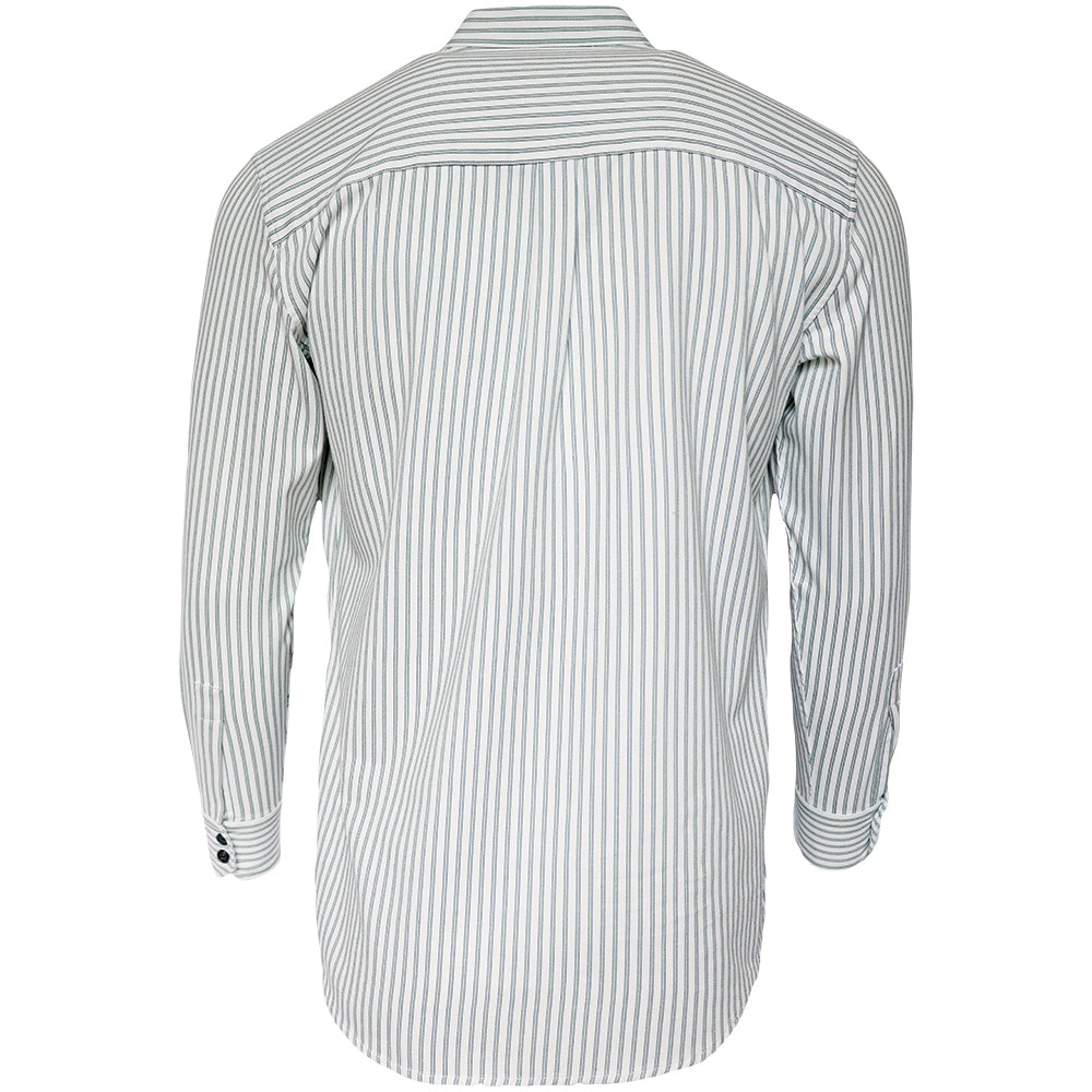 Celtic Ranchwear Green/White Stripe Grandfather Shirt