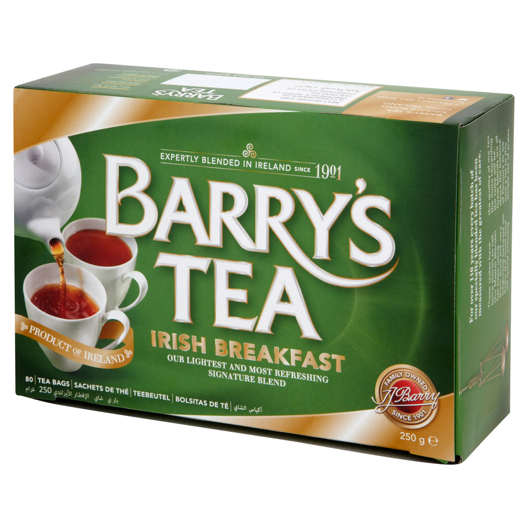 barry's irish breakfast tea with 80 bags