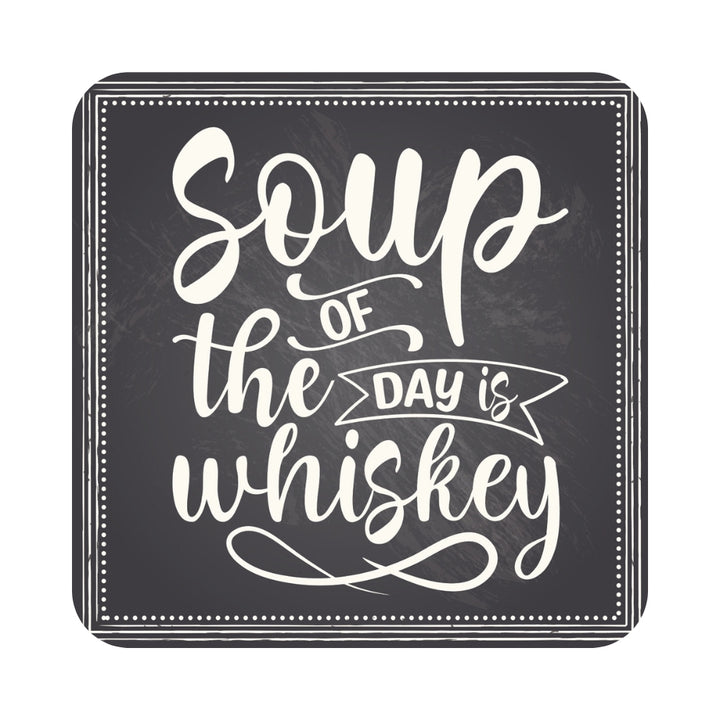 Whiskey Quotes Wooden Coasters