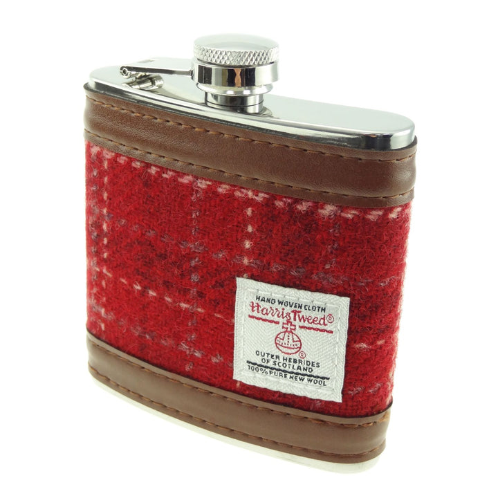 Hip Flasks with Harris Tweed®