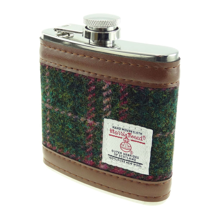 Hip Flasks with Harris Tweed®