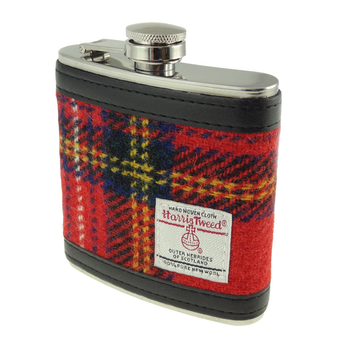 Hip Flasks with Harris Tweed®
