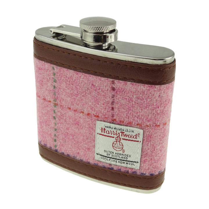 Hip Flasks with Harris Tweed®