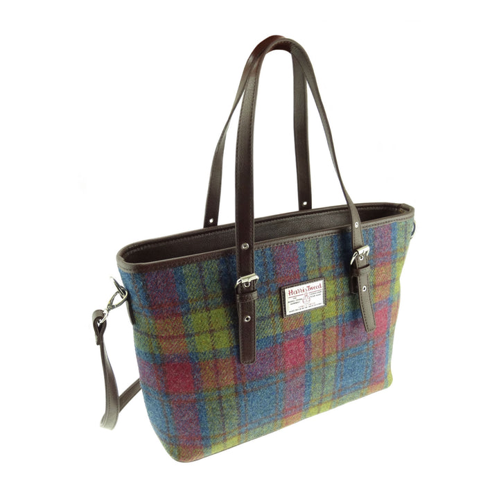 Harris Tweed® ‘Spey’ Large Tote Bag – Classic Scottish Wool Handbag