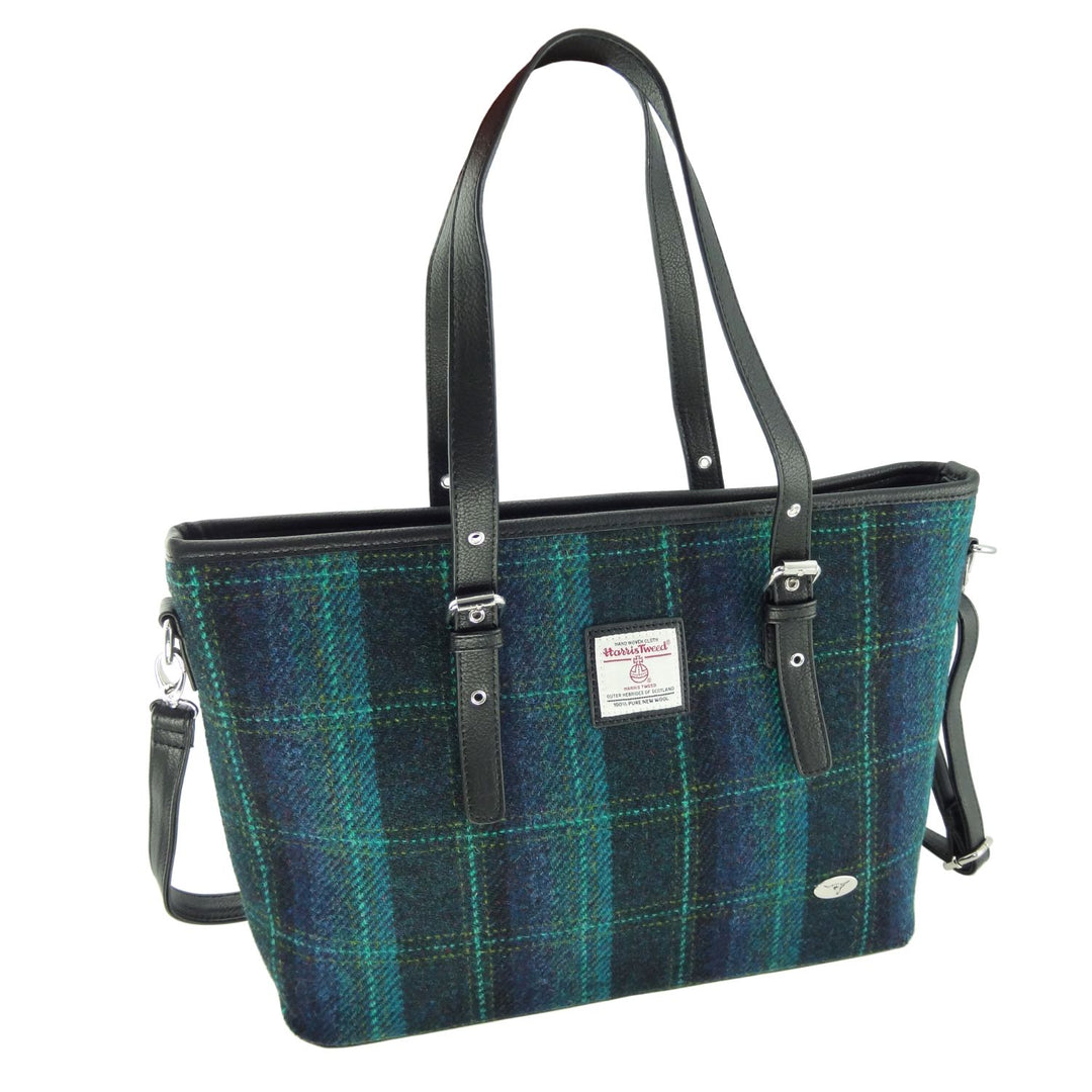 Harris Tweed® ‘Spey’ Large Tote Bag – Classic Scottish Wool Handbag