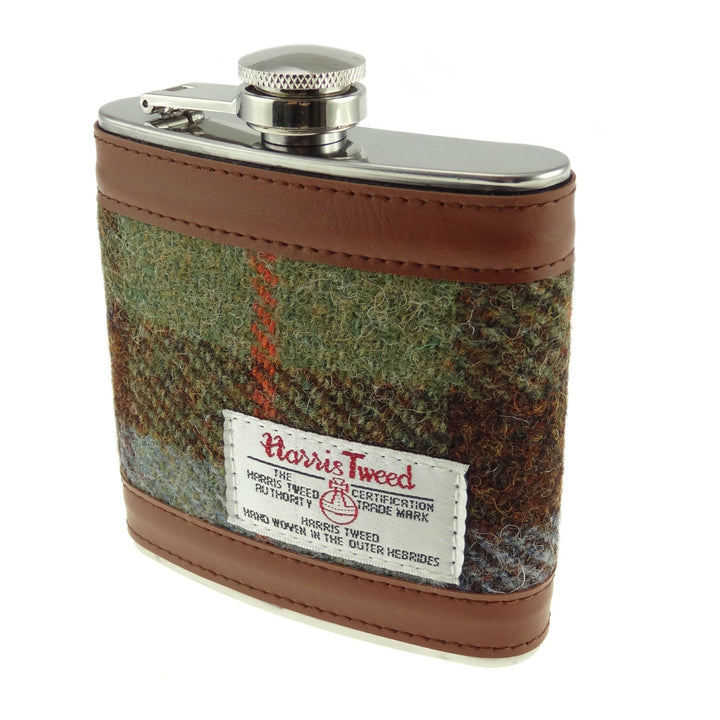 Hip Flasks with Harris Tweed®
