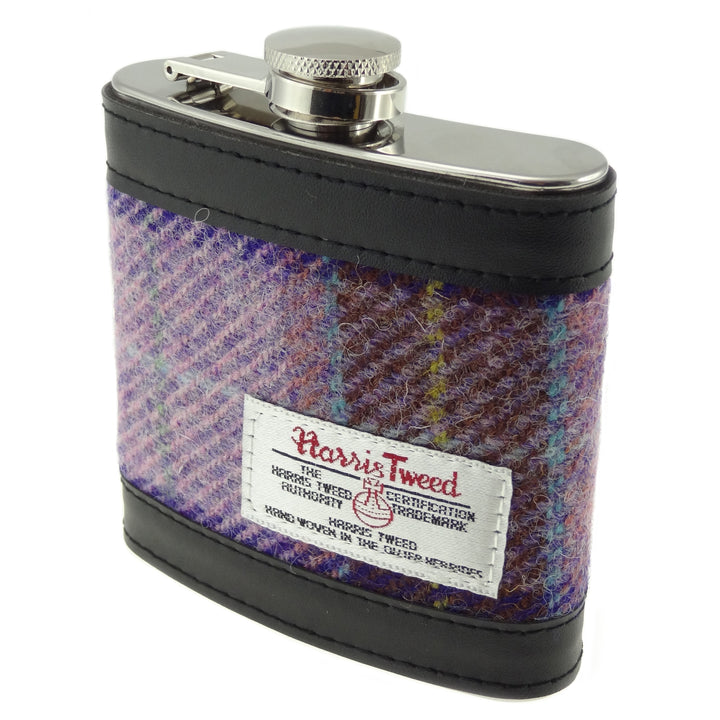 Hip Flasks with Harris Tweed®