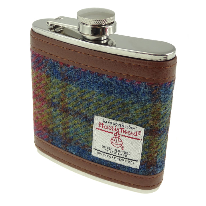 Hip Flasks with Harris Tweed®