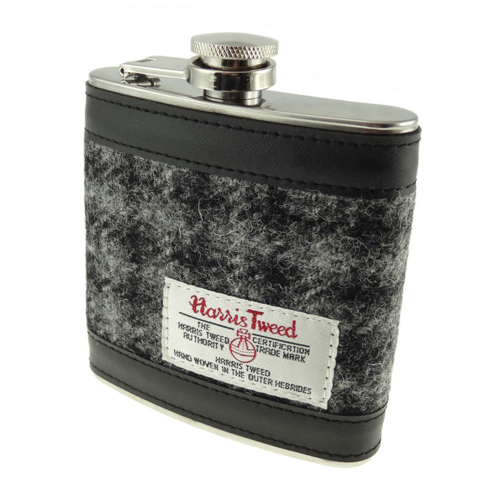 Hip Flasks with Harris Tweed®
