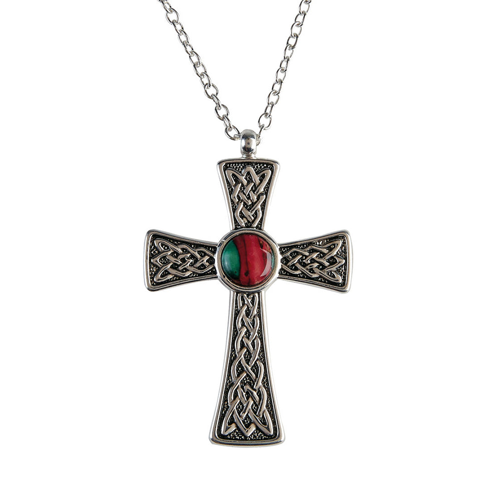 celtic cross pendnat by heathergems