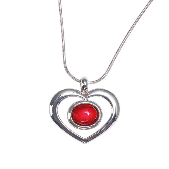 heathergems open heart pendant