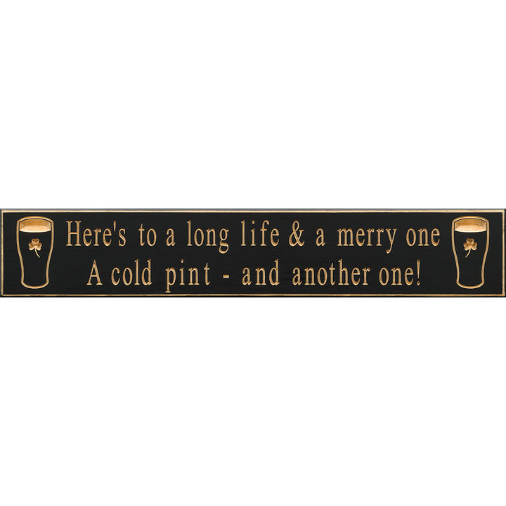 Irish Wood Sign