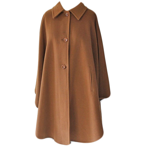 front of camel jimmy hourihan pure new wool and cashmere cape