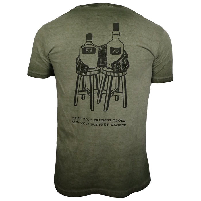 Keep Your Friends Close, Whiskey Closer T-Shirt