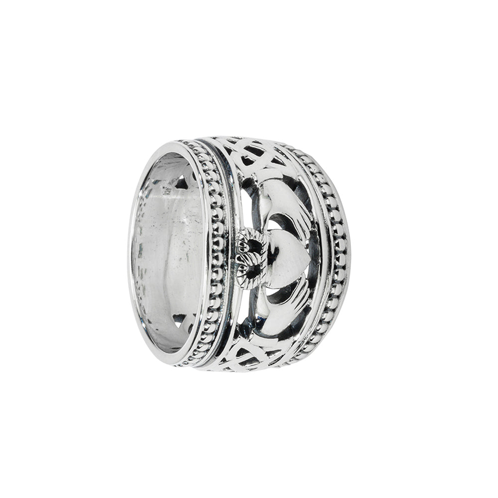 claddagh shield ring by keith jack