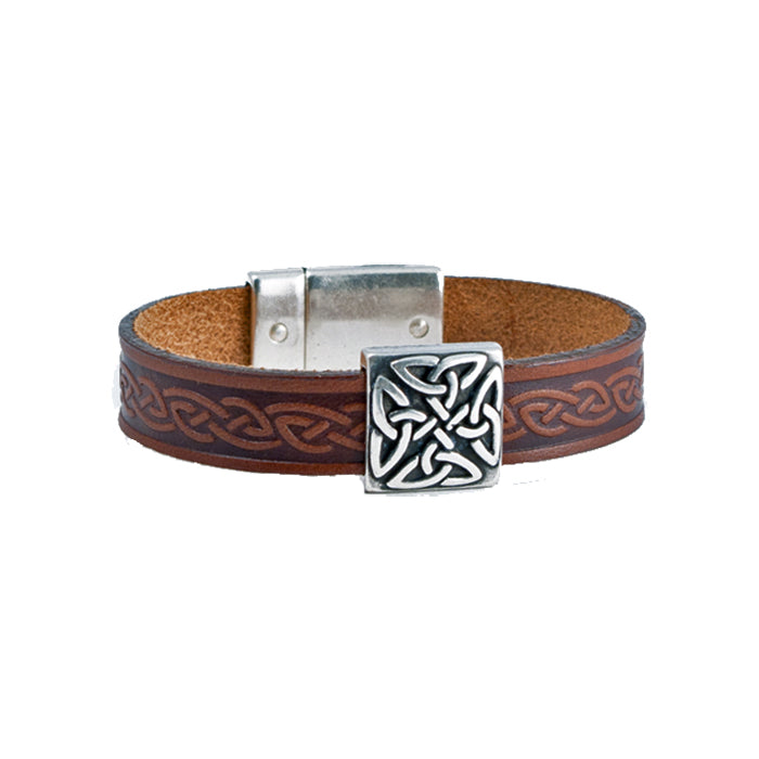 Magnetic Cuff Leather Bracelet