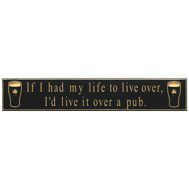 Irish Wood Sign