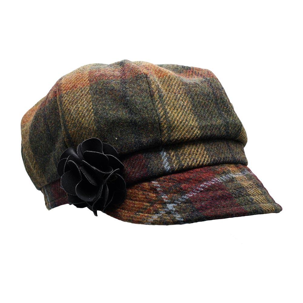 ladies newsboy cap color 321 by mucros weavers