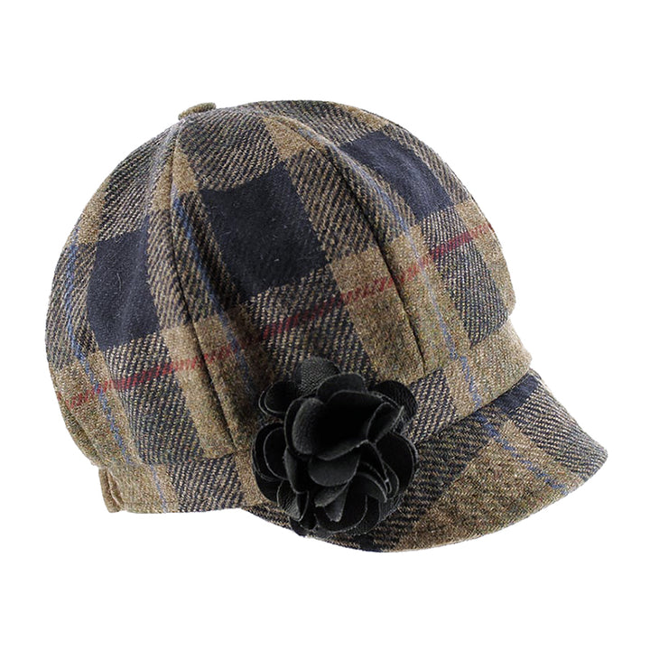 Irish Ladies Wool Newsboy Cap