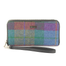 front of tweed wallet color 736 by mucros weavers