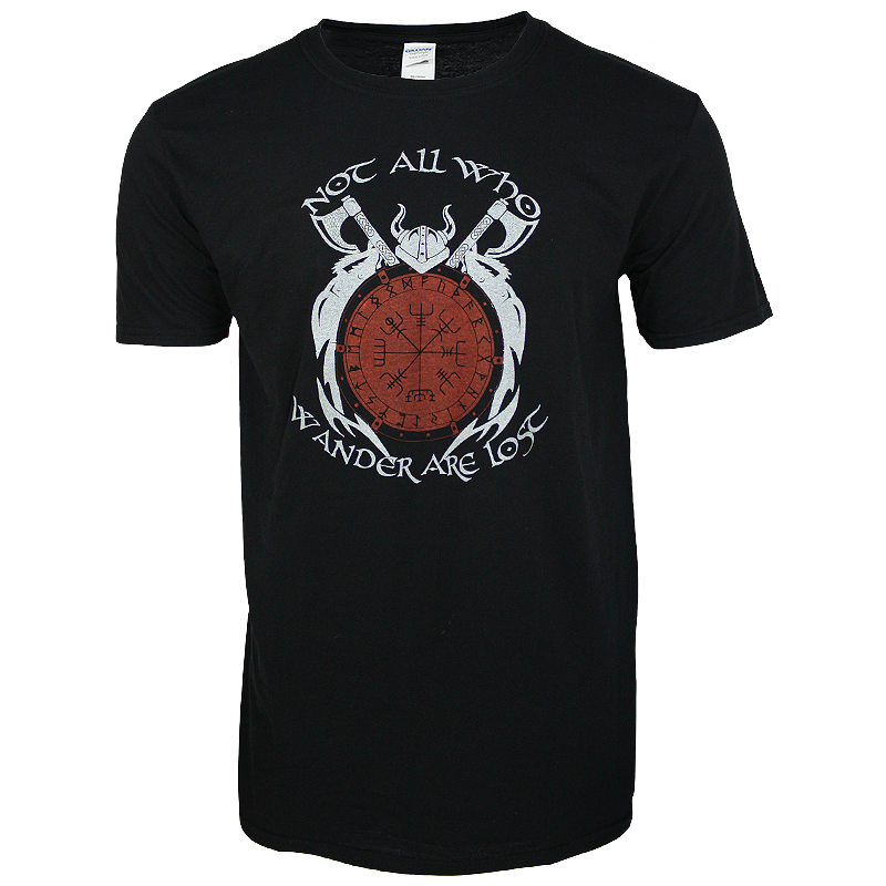 front of not all who wander t-shirt