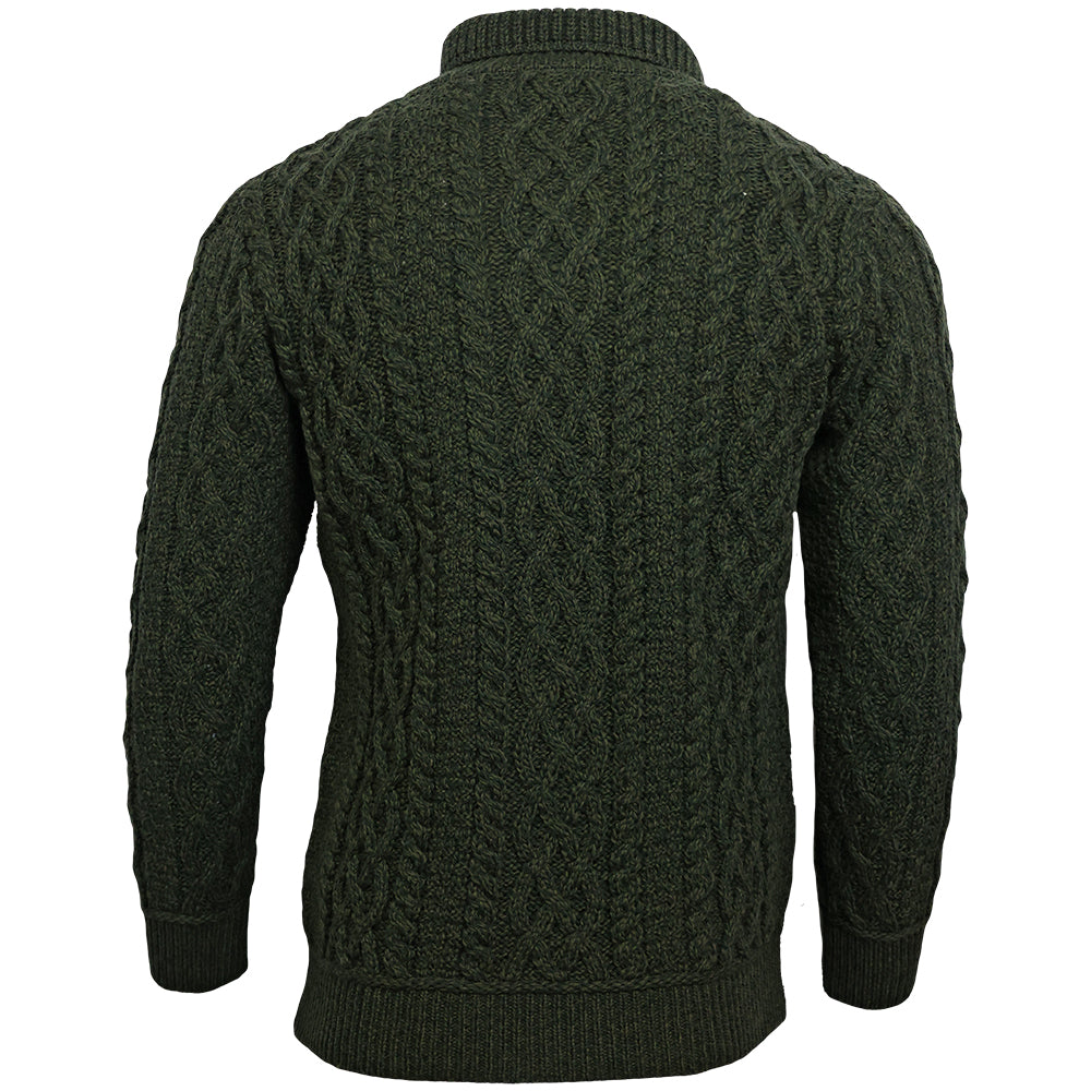 "Bunratty" Shawl Collar Sweater
