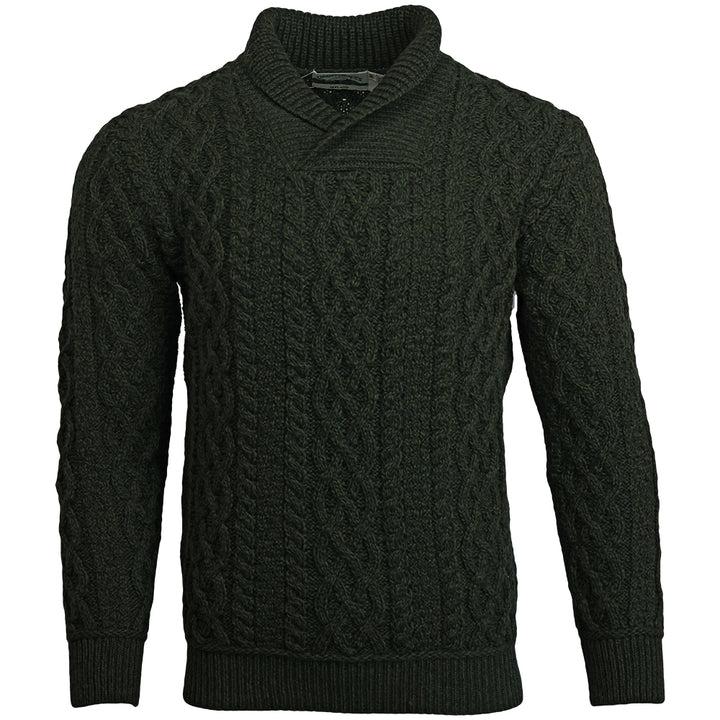 "Bunratty" Shawl Collar Sweater