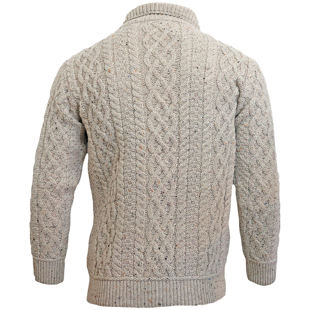 "Bunratty" Shawl Collar Sweater