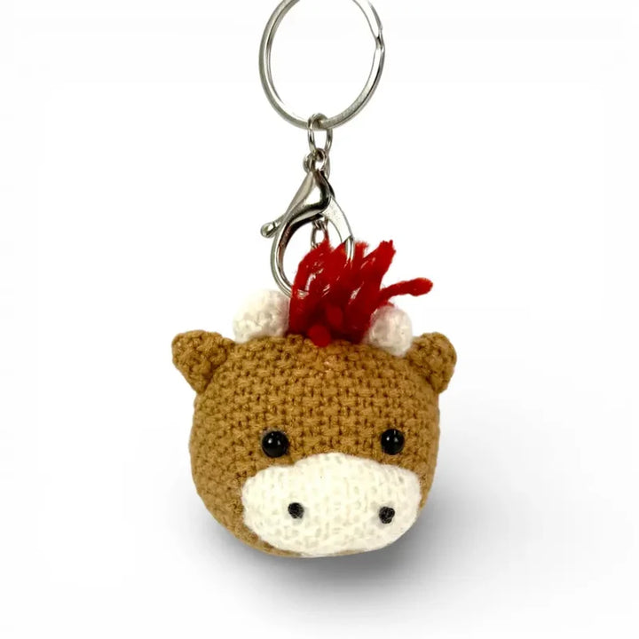 Highland Coo Keyring