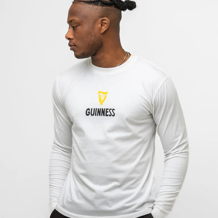 Guinness® Lovely Day Longsleeve Tee - White
