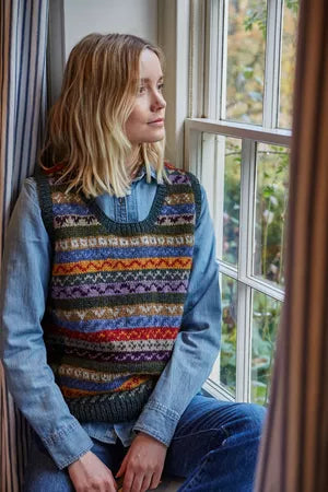 Iona Fair Isle Knit Vest