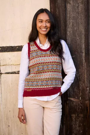 Iona Fair Isle Knit Vest