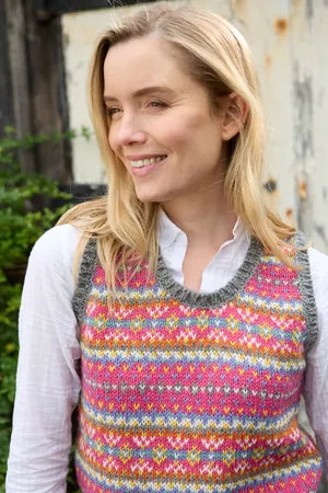 Iona Fair Isle Knit Vest
