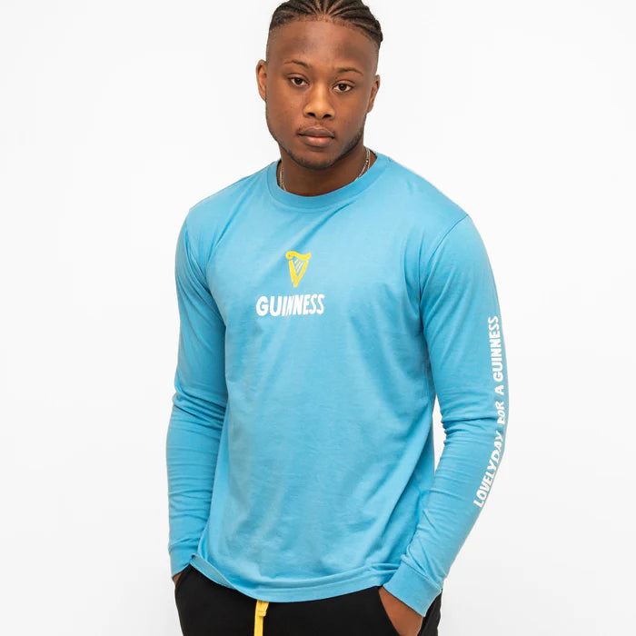 Guinness® Lovely Day Longsleeve Tee - Blue
